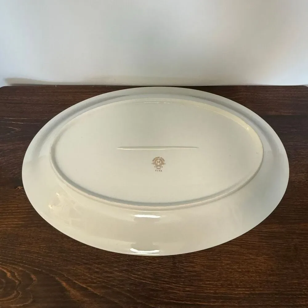 Vintage mid-century 1950s Bradford by Noritake, China 158216 inch serving platte
